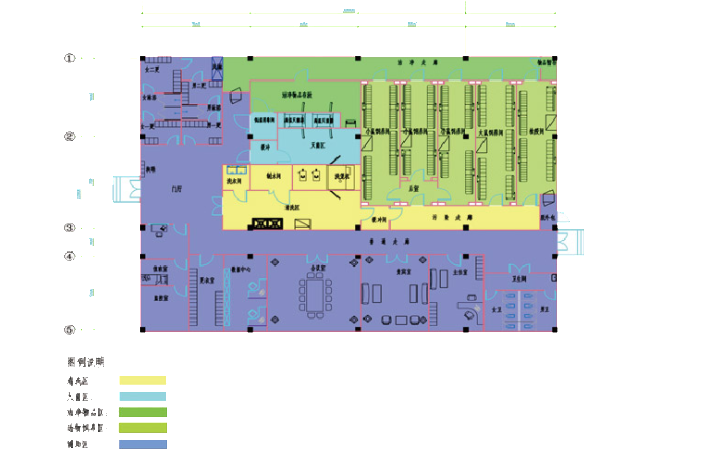 实验动物中心流程布局设计